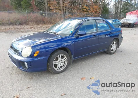 2002 Subaru Impreza 2.5Rs из США, поврежденный, VIN JF1GD675X2H524418